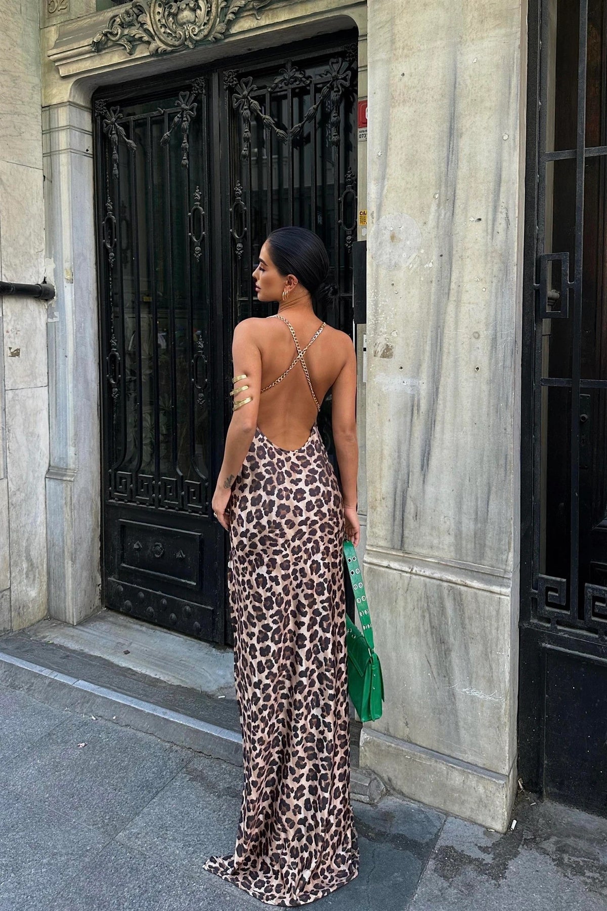 SEYA | LEOPARD MAXI DRESS - Leopard Print