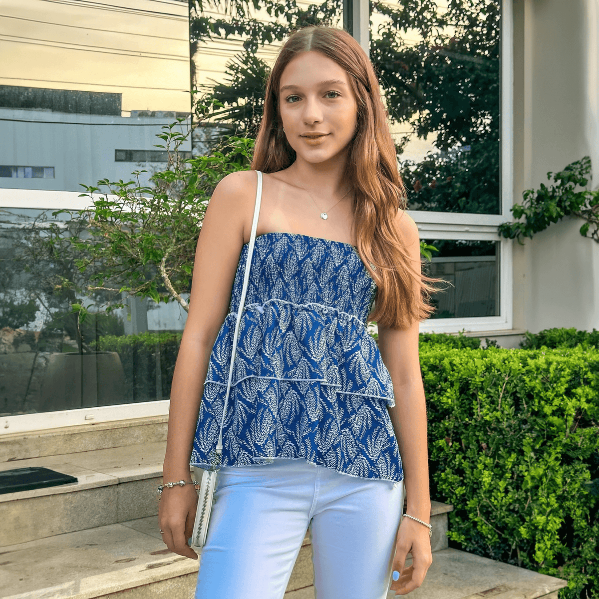 SOPHIE | MINI SKIRT - Blue