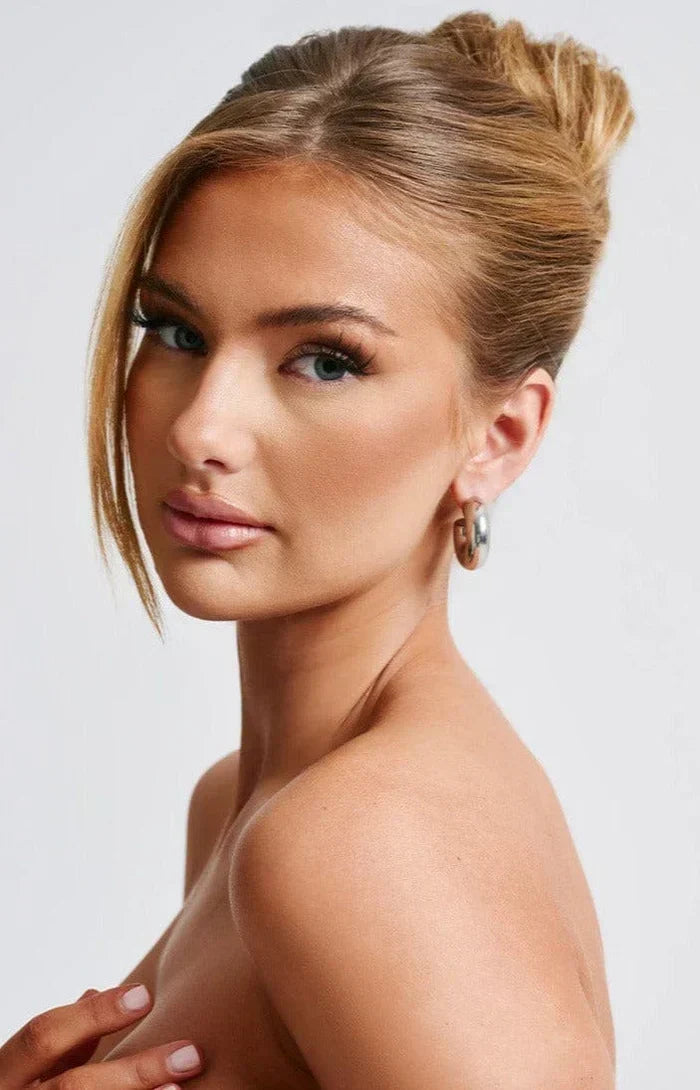 SORREL | CHUNKY HOOP EARRINGS - Silver