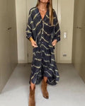 TANIA | MAXI DRESS - Navy