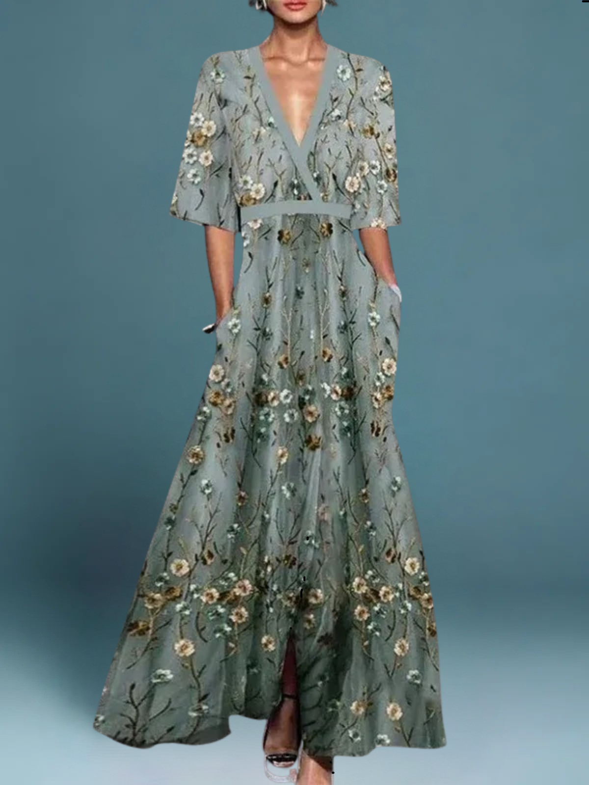 TILDE | MAXI DRESS - Sage Green