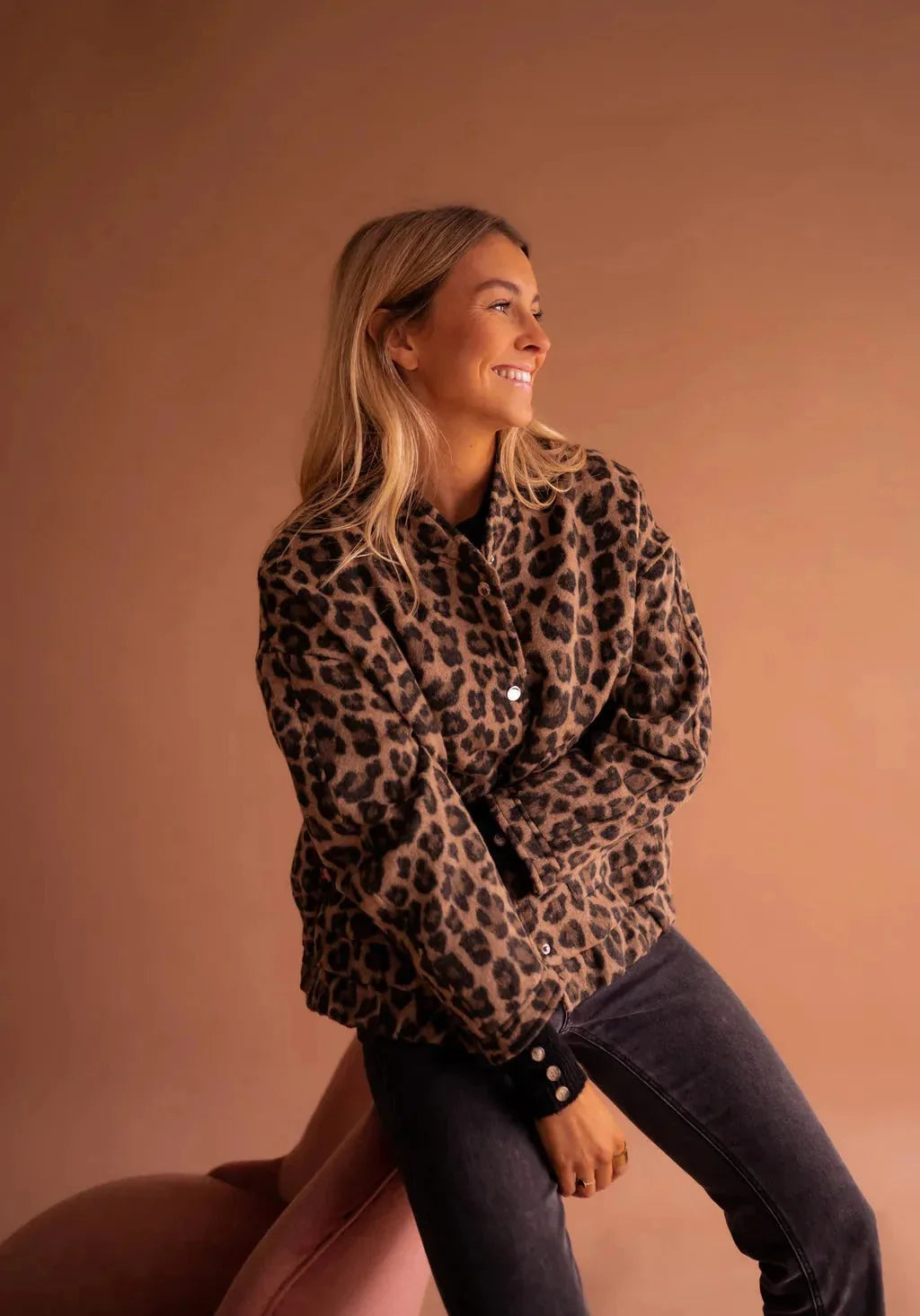 WINOLA | LEOPARD PRINT POCKET JACKET - Leopard