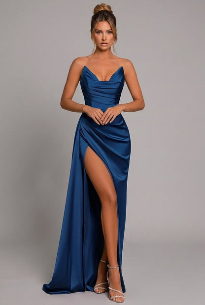 MEGAN | MAXI DRESS - Blue