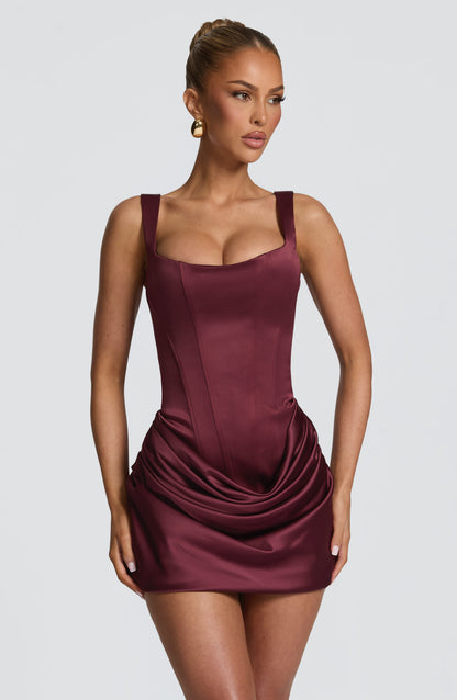 SYLVIA | LINE MINI DRESS