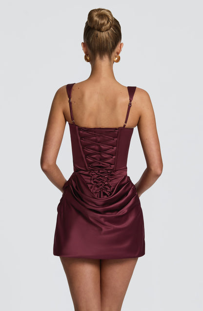 SYLVIA | LINE MINI DRESS