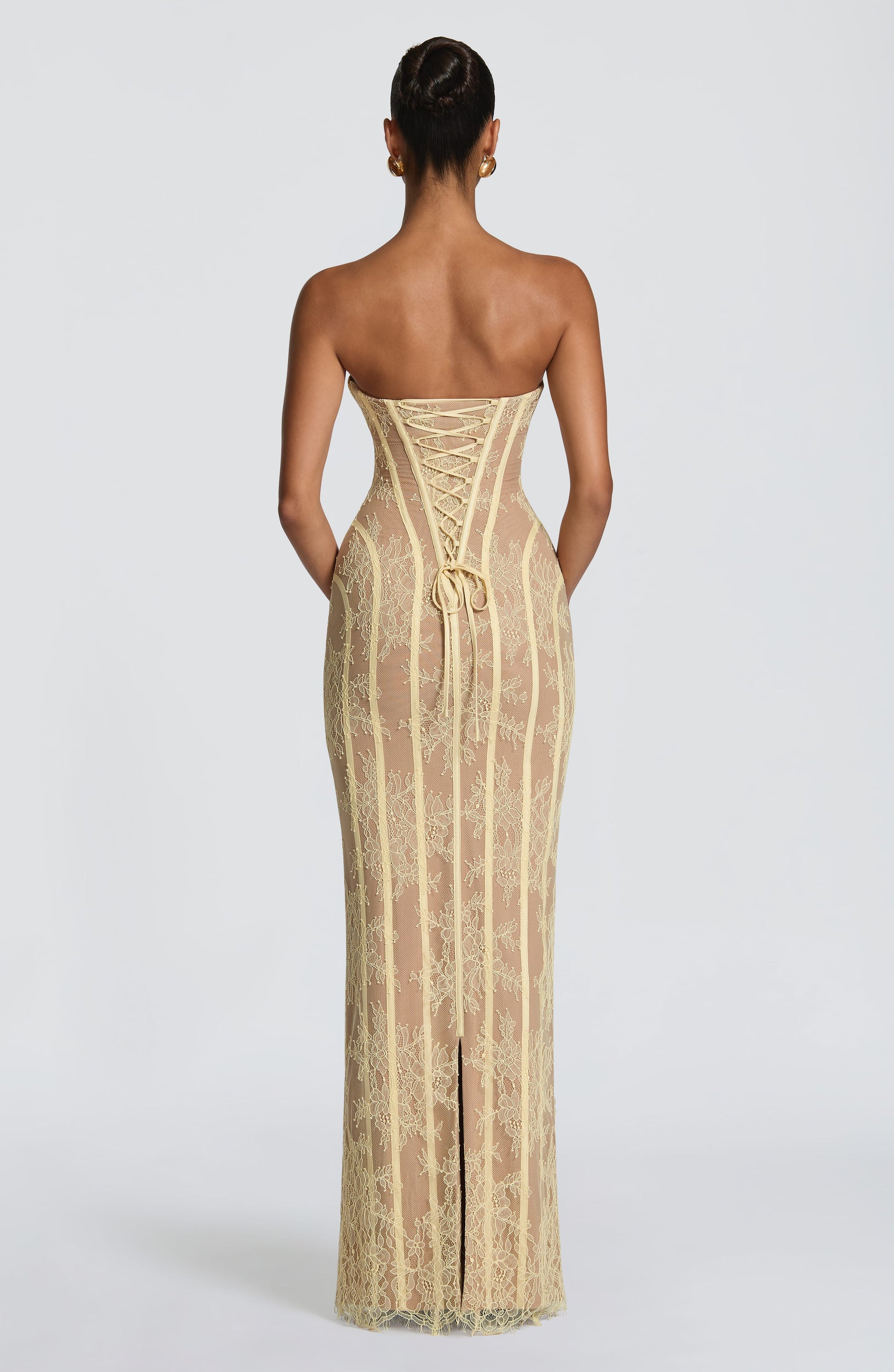 TALIA | FLORAL SATIN MAXI DRESS