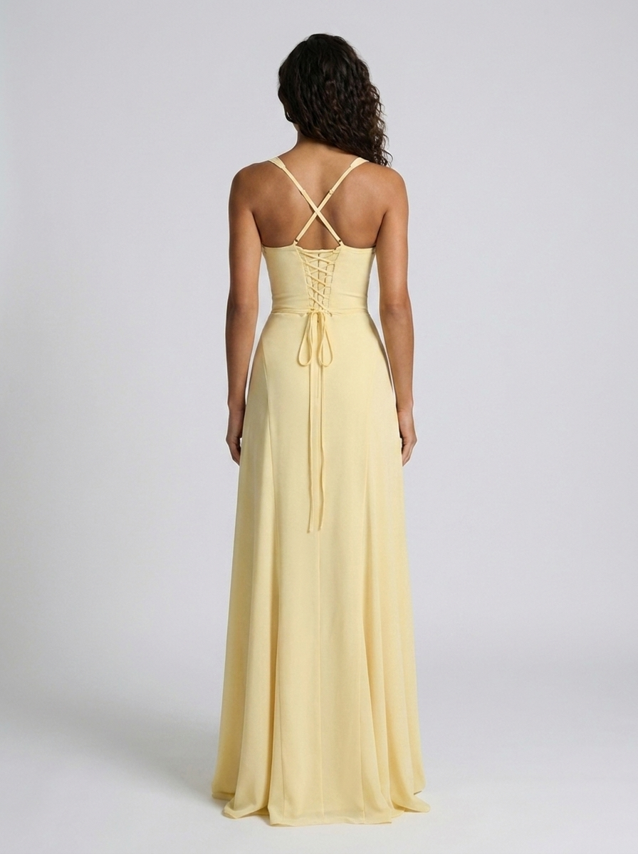 YARA | SATIN SWEETHEART MAXI DRESS