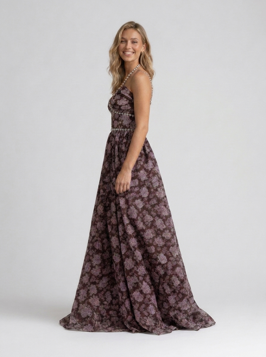 CAMILA | FLORAL TIERED MAXI DRESS