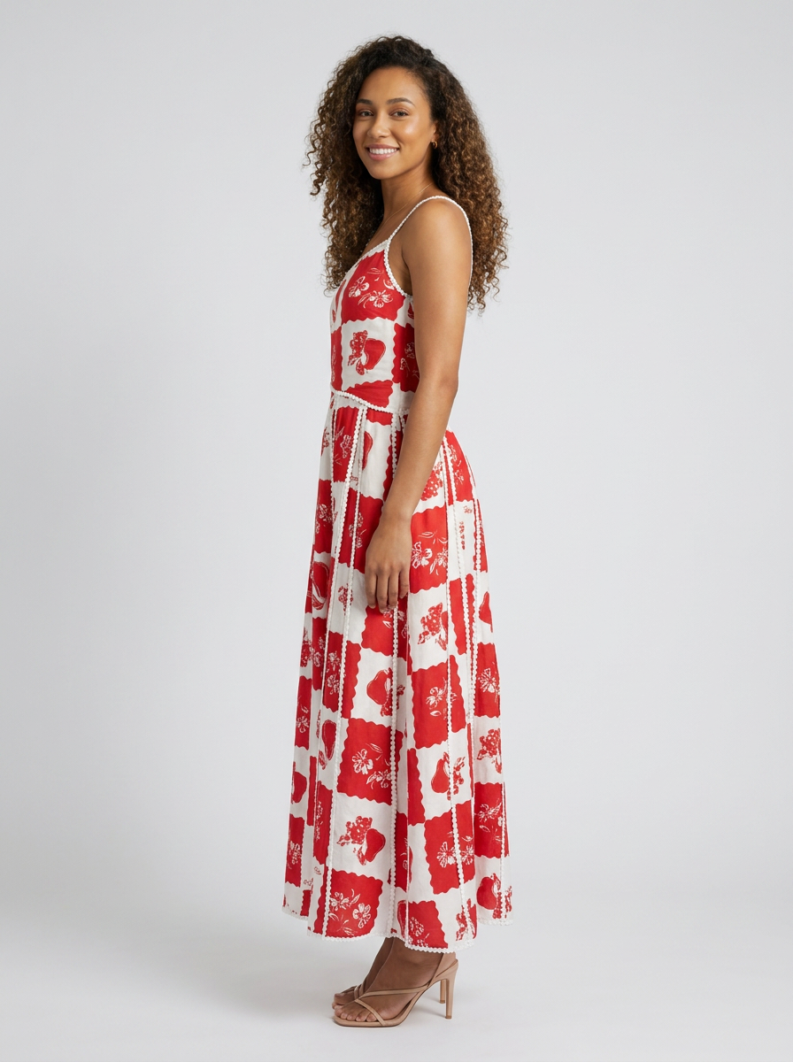 INDIRA | FLORAL MAXI DRESS