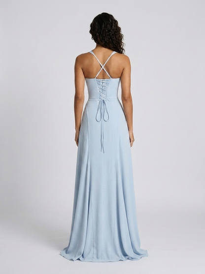YARA | SATIN SWEETHEART MAXI DRESS