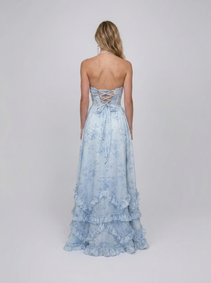 CAMILA | FLORAL TIERED MAXI DRESS