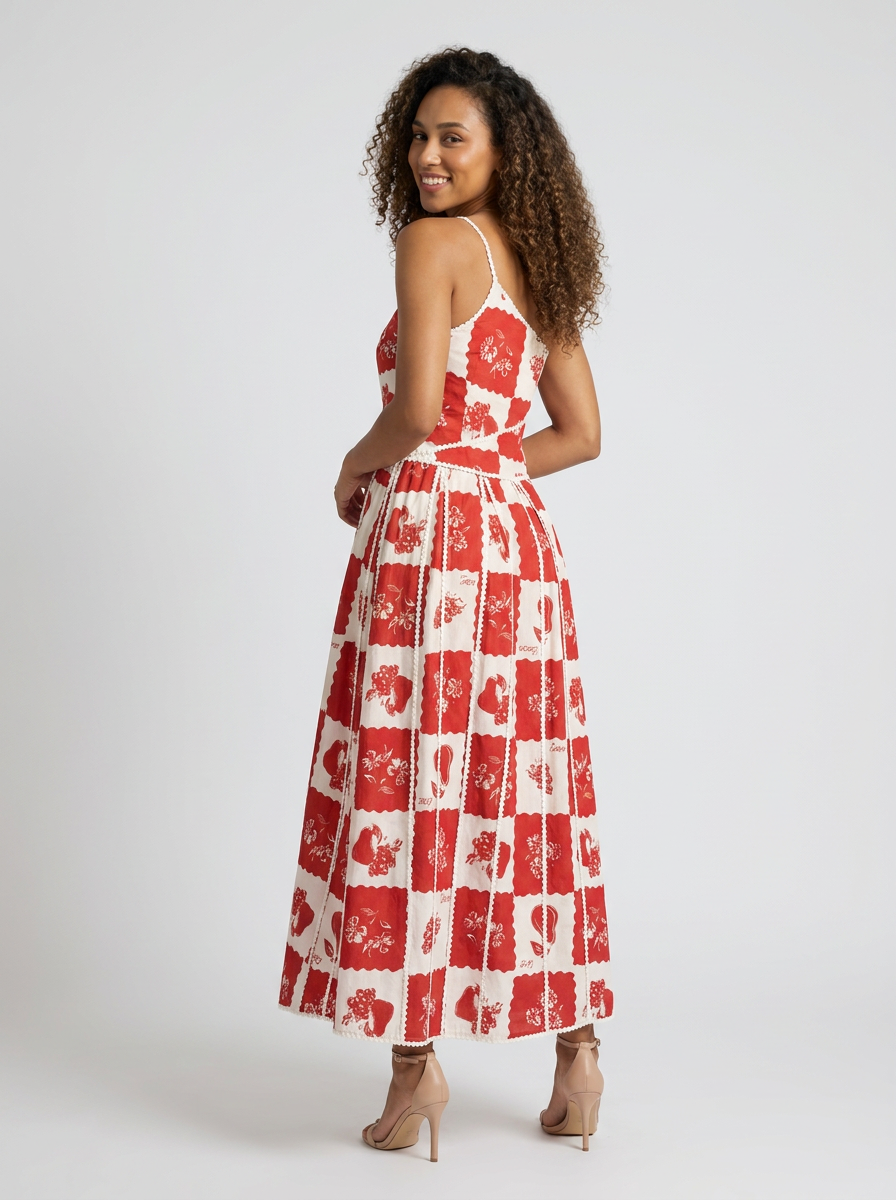 INDIRA | FLORAL MAXI DRESS