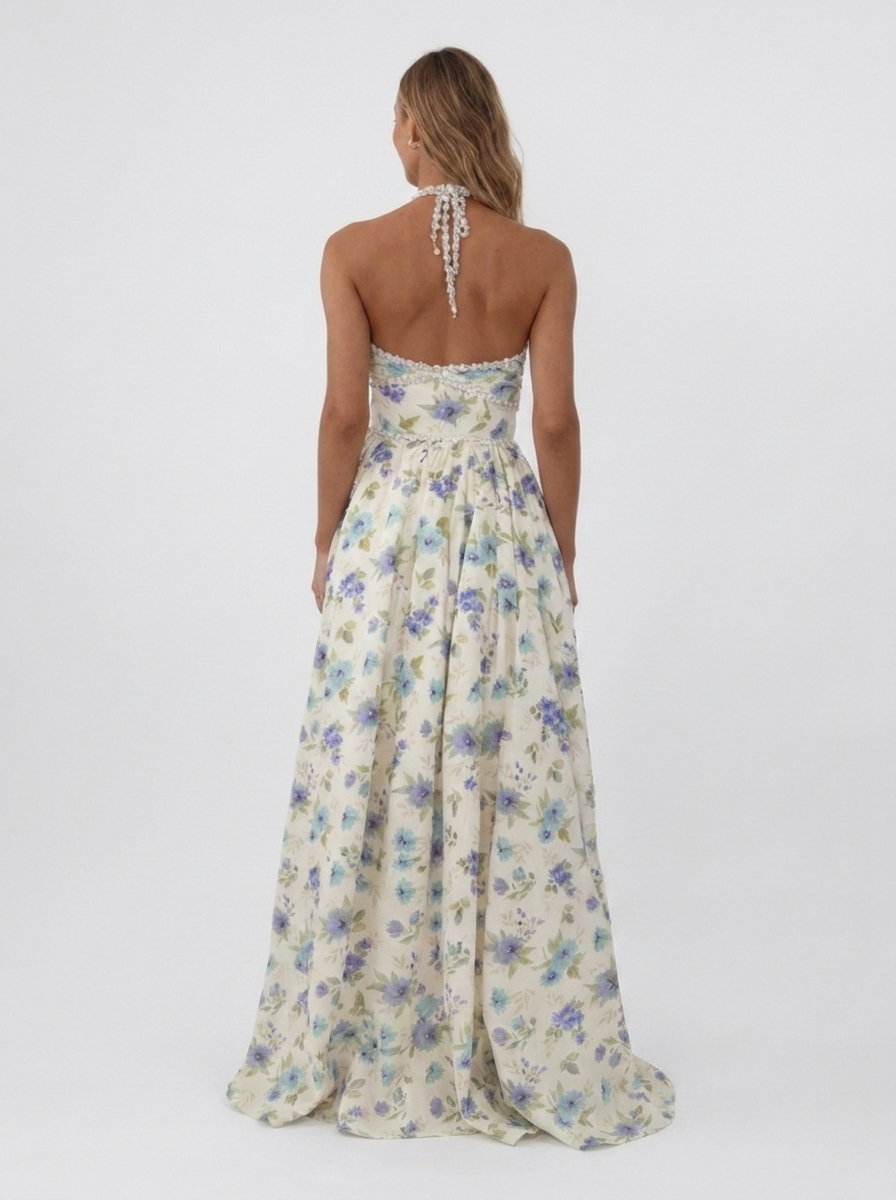 CAMILA | FLORAL TIERED MAXI DRESS