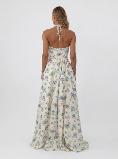 CAMILA | FLORAL TIERED MAXI DRESS