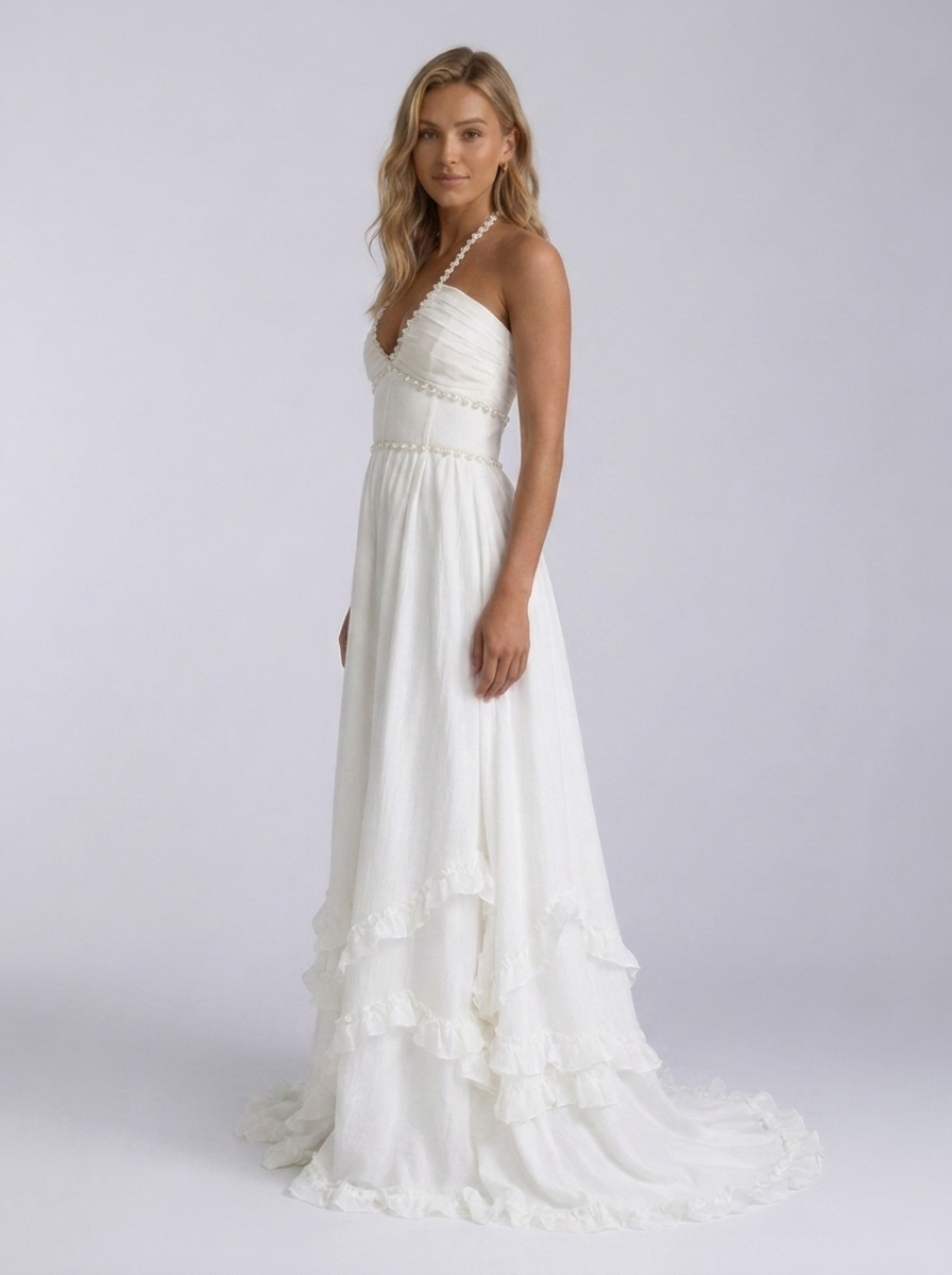 CAMILA | FLORAL TIERED MAXI DRESS
