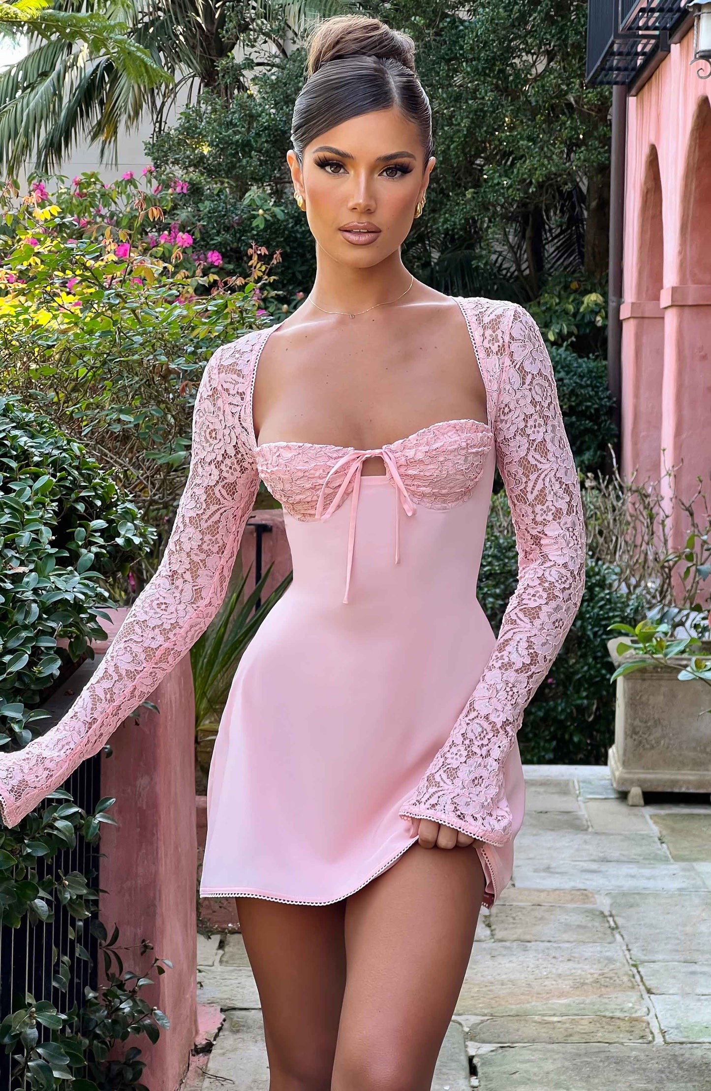 VALENTINA | FLARED MINI DRESS