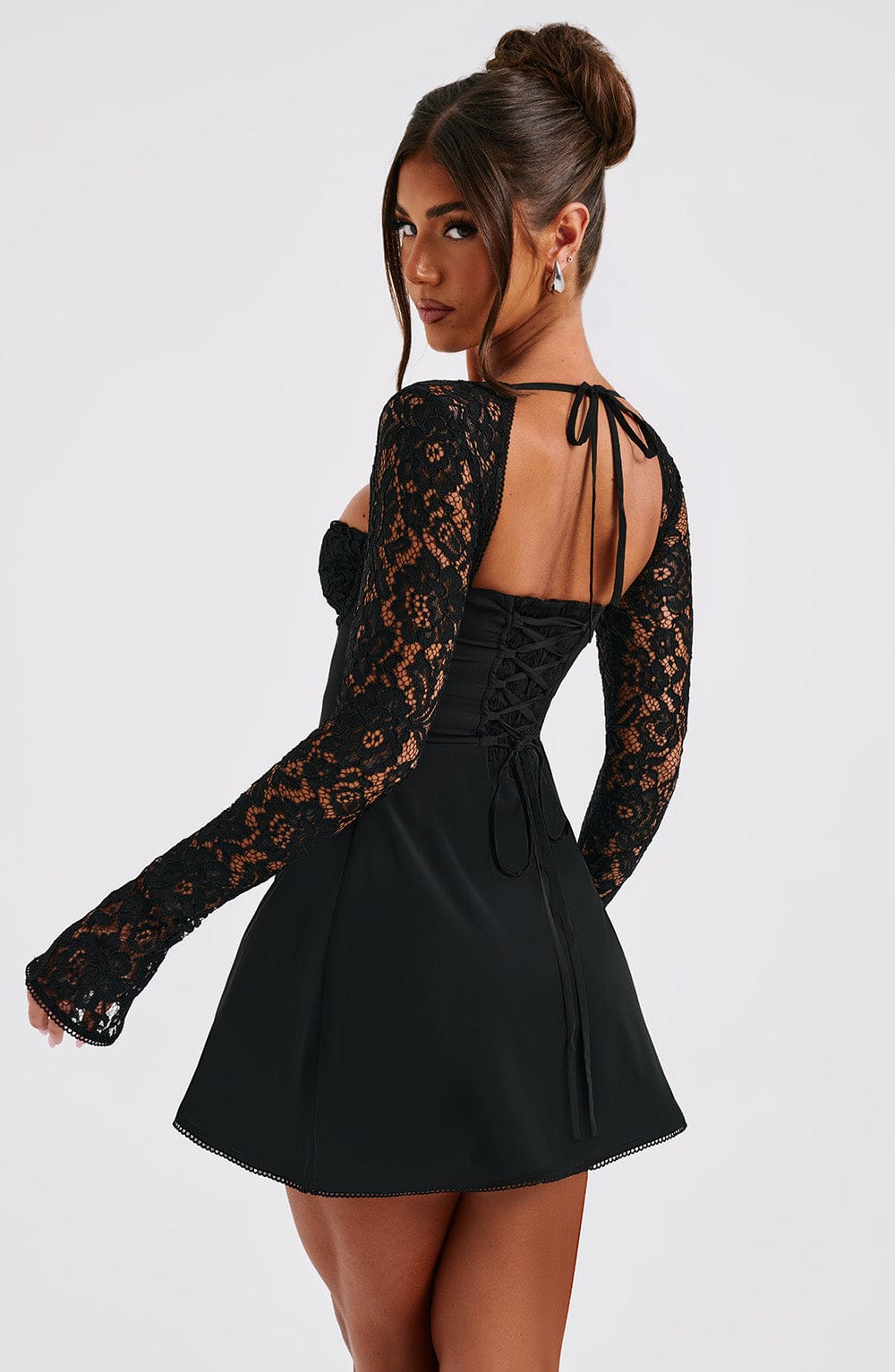 VALENTINA | FLARED MINI DRESS