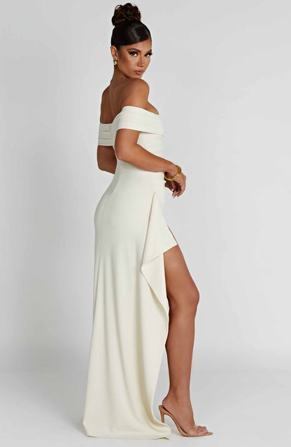 WAVERLY | MAXI DRESS - Ivory