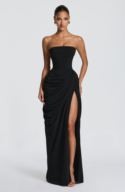WINIFRED | MAXI DRESS - Black