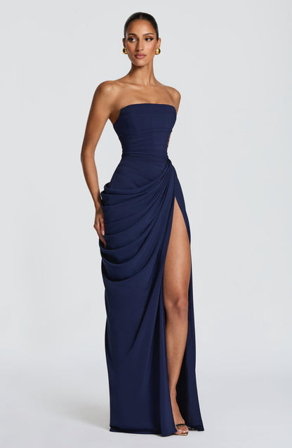 WINIFRED | MAXI DRESS - Navy