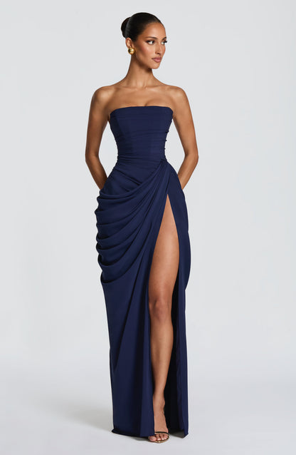 WINIFRED | MAXI DRESS - Navy