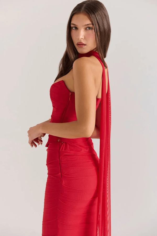 EMBER | STRAPLESS MAXI DRESS