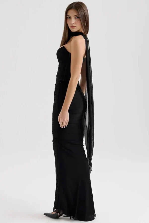 EMBER | STRAPLESS MAXI DRESS
