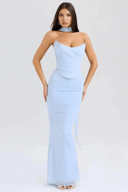 EMBER | STRAPLESS MAXI DRESS