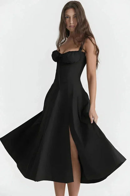 ESMAE | CORSET MIDI DRESS