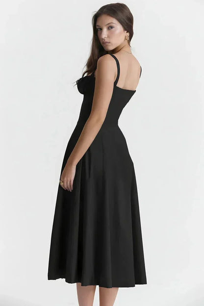 ESMAE | CORSET MIDI DRESS