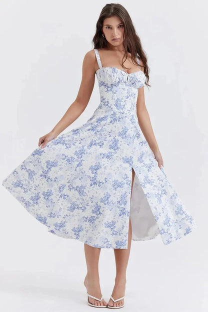 ESMAE | CORSET MIDI DRESS