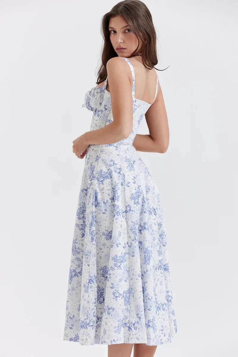 ESMAE | CORSET MIDI DRESS