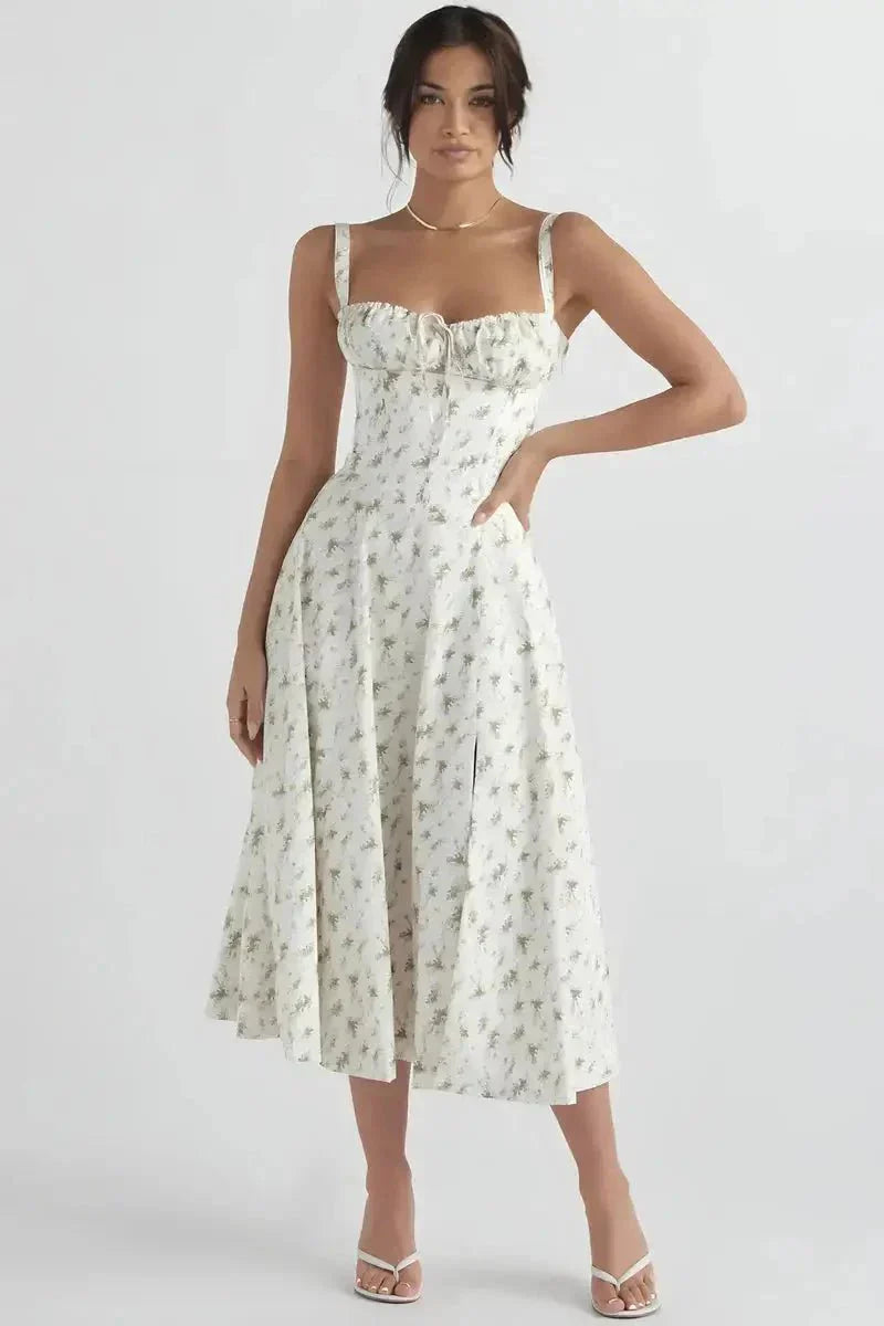 ESMAE | CORSET MIDI DRESS