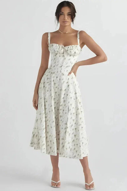 ESMAE | CORSET MIDI DRESS