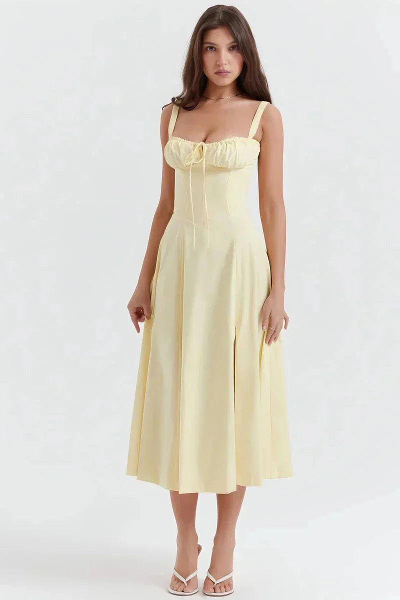ESMAE | CORSET MIDI DRESS