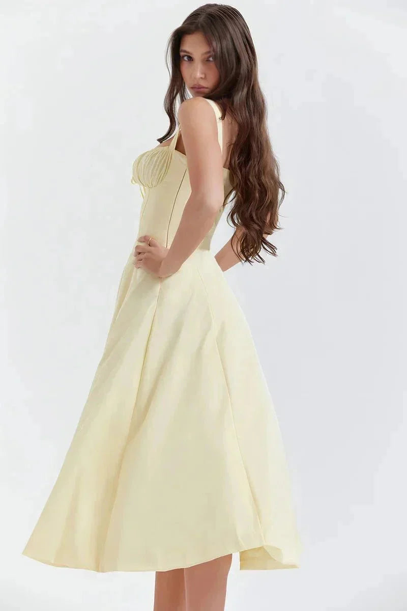 ESMAE | CORSET MIDI DRESS