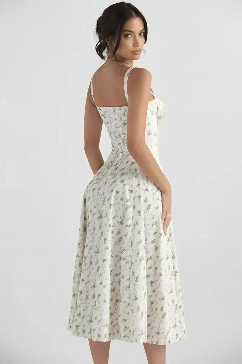 ESMAE | CORSET MIDI DRESS