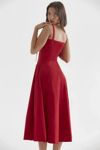 ESMAE | CORSET MIDI DRESS