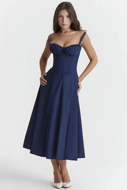 ESMAE | CORSET MIDI DRESS