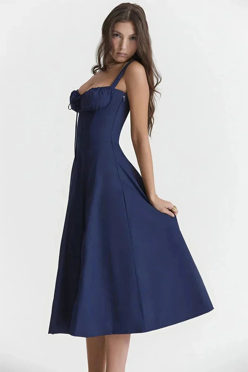 ESMAE | CORSET MIDI DRESS
