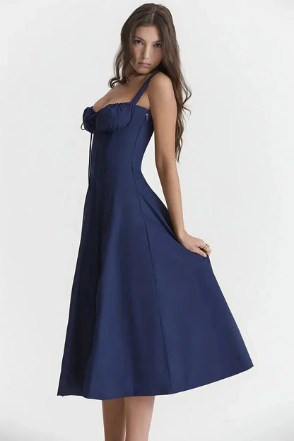 ESMAE | CORSET MIDI DRESS