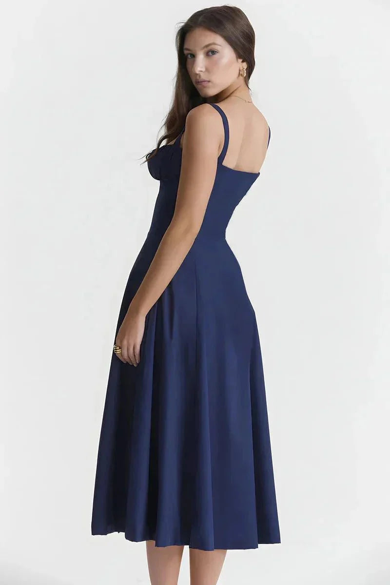 ESMAE | CORSET MIDI DRESS