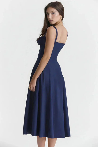 ESMAE | CORSET MIDI DRESS