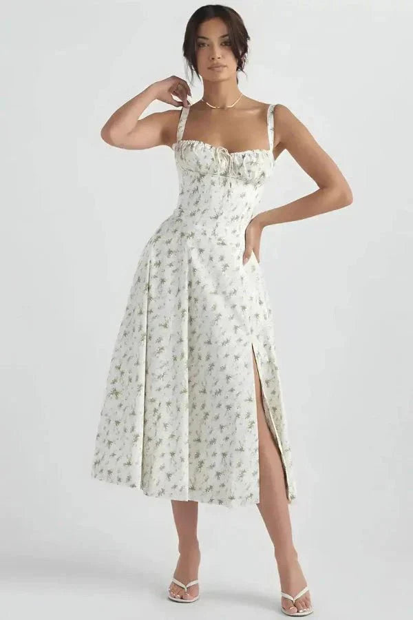 ESMAE | CORSET MIDI DRESS