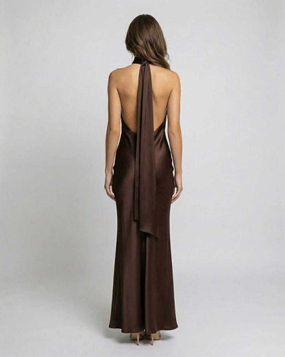 BRIAR | HALTER MAXI DRESS
