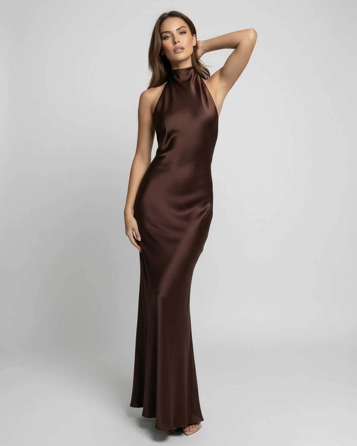 BRIAR | HALTER MAXI DRESS