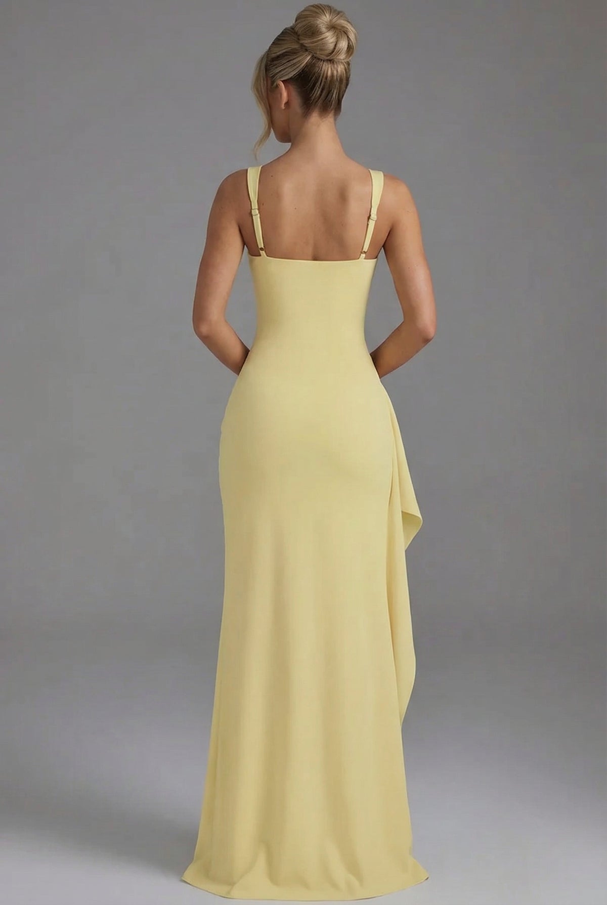 ELODIE | SQUARE NECK MAXI DRESS