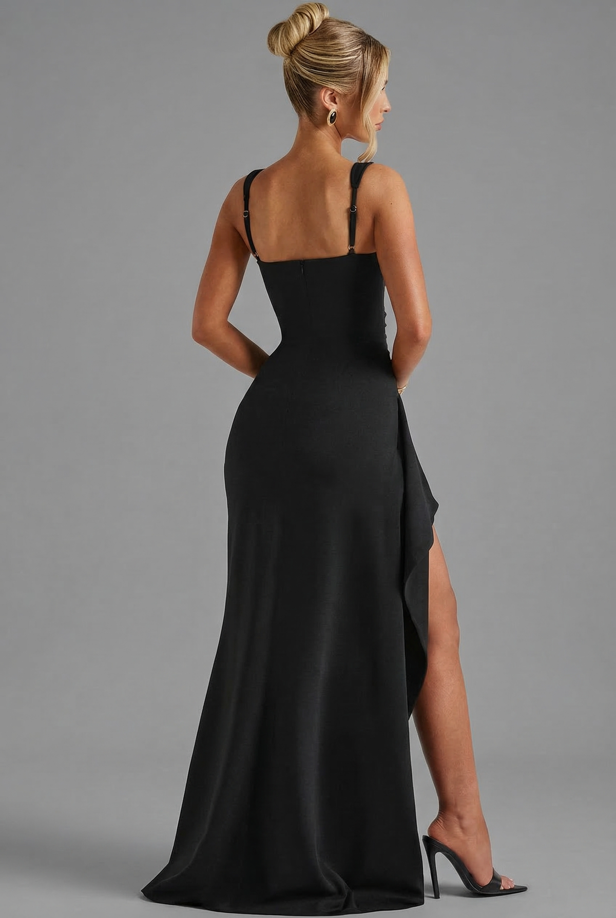 ELODIE | SQUARE NECK MAXI DRESS
