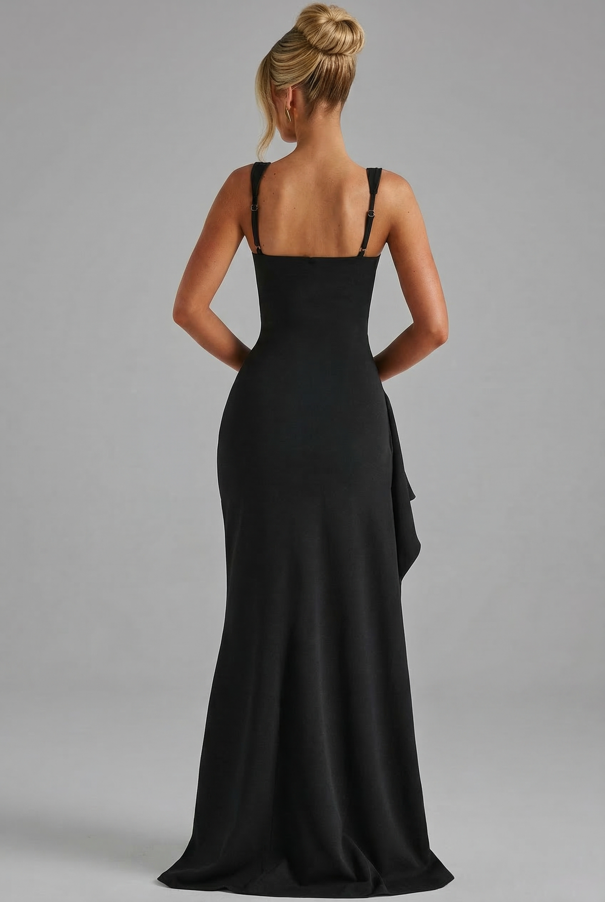 ELODIE | SQUARE NECK MAXI DRESS