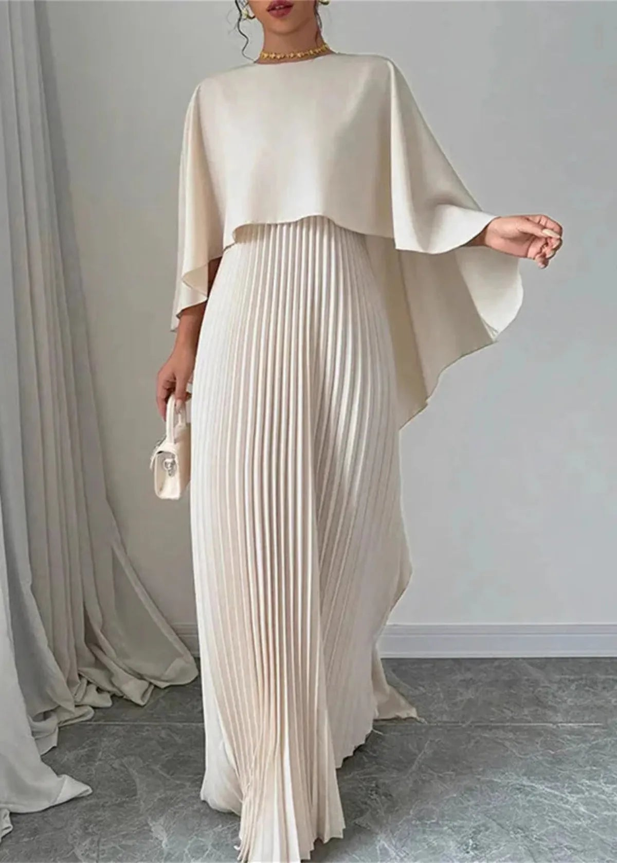 CLEO | CAPE MAXI DRESS